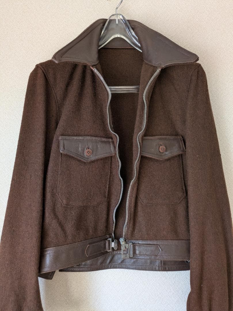 ジャケット・アウター Dead Stock 1940s French Motorcycle JKT