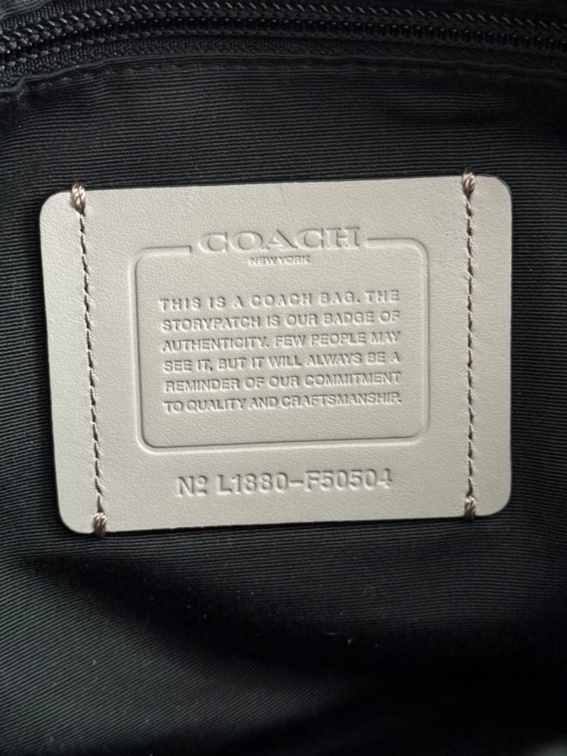 COACH 2way メッセンジャーバッグ