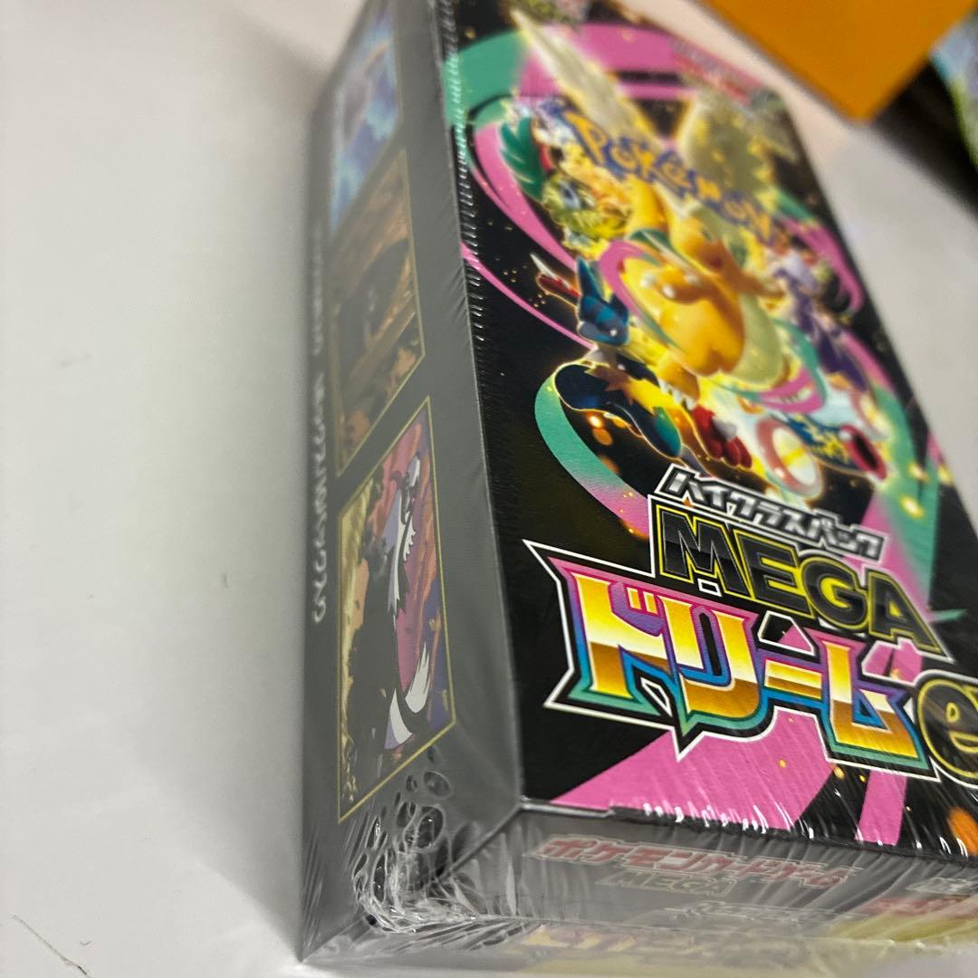 ポケモンカードゲーム MEGAドリームEX 10枚入り 未開封シュリンク付き