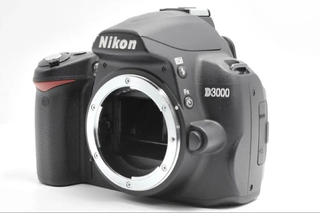 ✨美品 手振れ補正✨Nikon D3000 デジタル一眼レフカメラ ダブルレンズ
