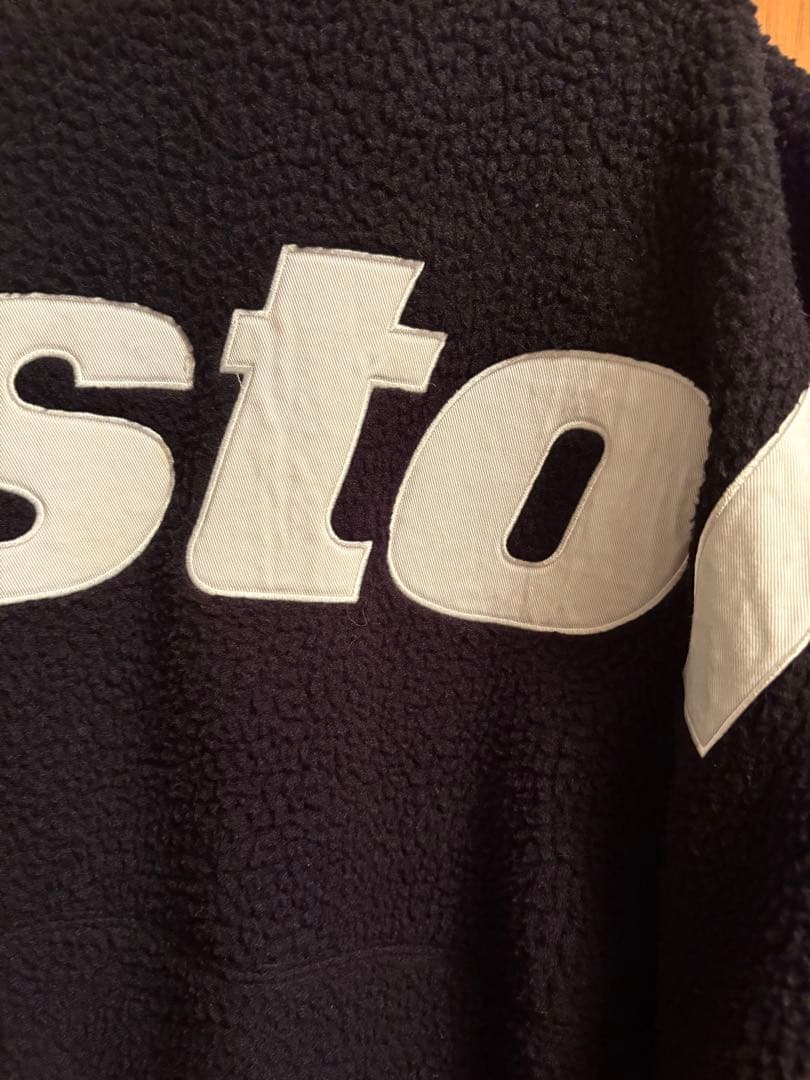 【着用2回極美品】22AW FCRB ボアフリース ビッグロゴ クルーネックXL