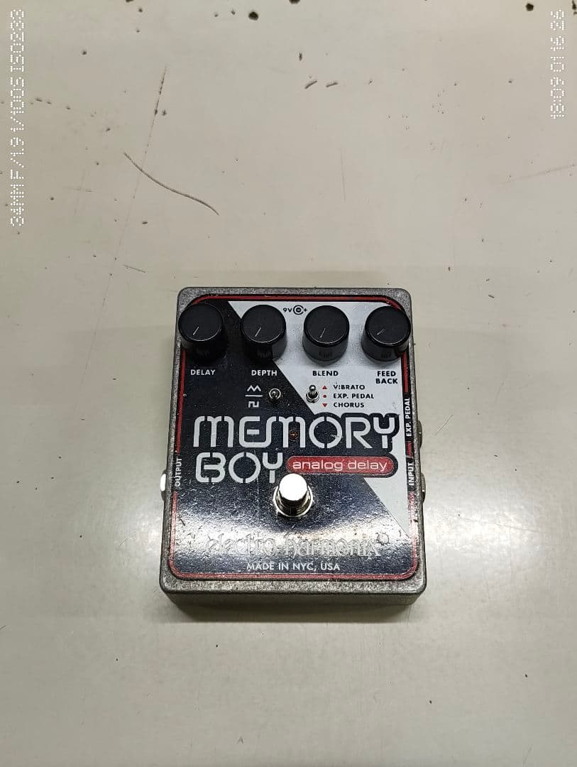 Electro-Harmonix Memory Boy ディレイ ※LED不点灯