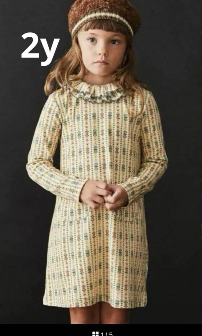 ワンピース misha&puff SweetheartDressBUFFBOHEMIA 2y