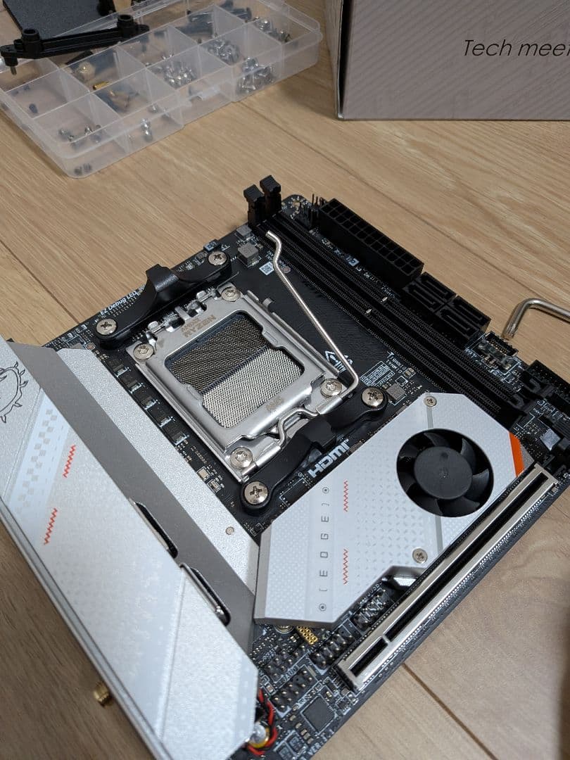 MSI B650I EDGE WIFI （動作品、ジャンク扱い）itx am5