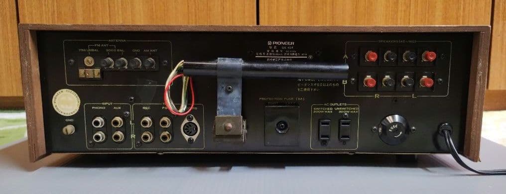 【AM・FM受信確認済】パイオニア ラジオチューナー SX-434