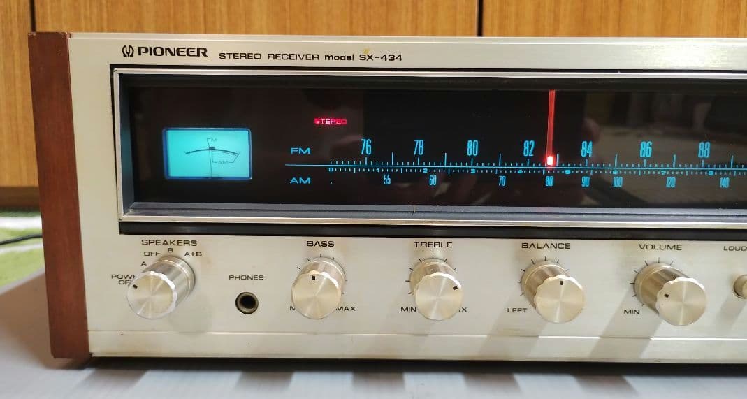 【AM・FM受信確認済】パイオニア ラジオチューナー SX-434