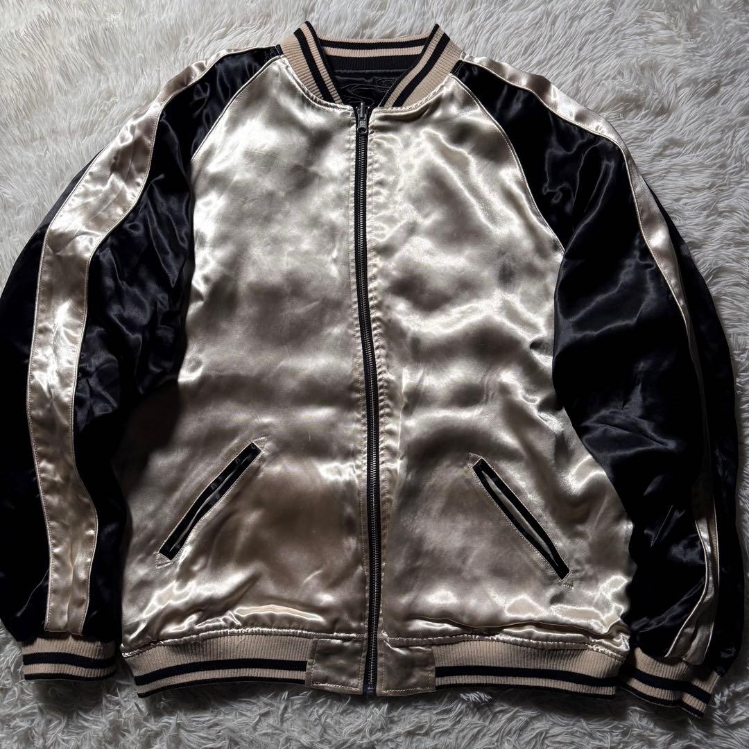 t*k様 極美品✨絡繰魂 粋　スカジャン　リバーシブル　百獣の王　豪華刺繍　獅子