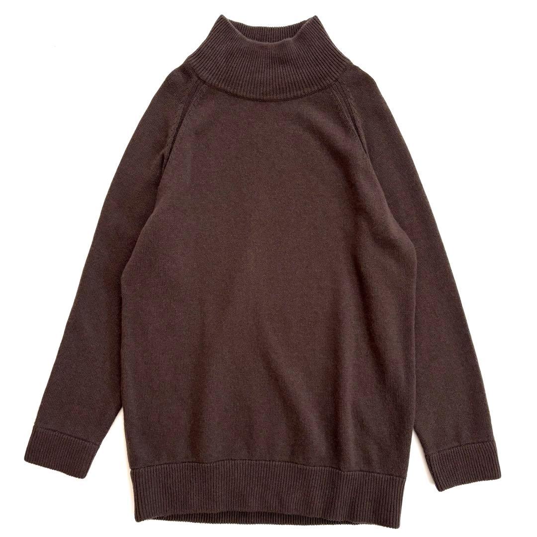 美品 ドゥーズィエムクラス PAN パン ウールカシミヤ タートルニット