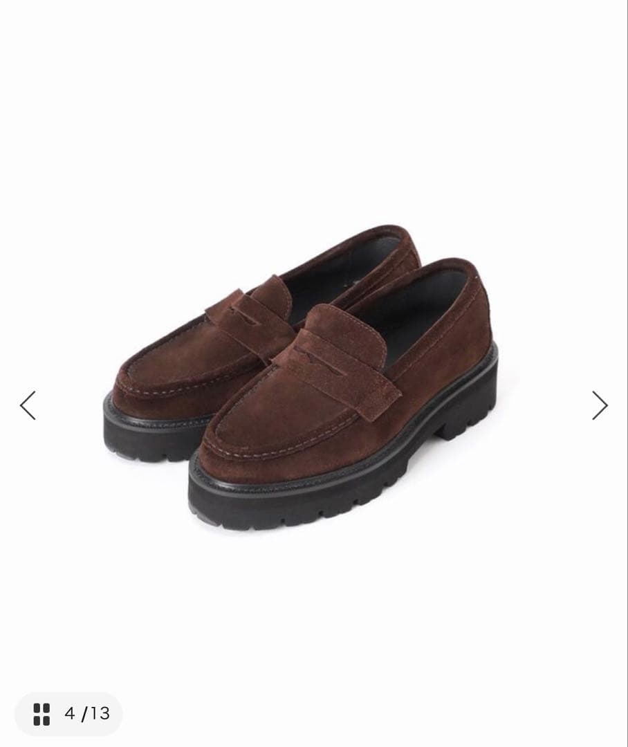 ★新品・未使用★【CAMINANDO/カミナンド】SUEDE LOAFER