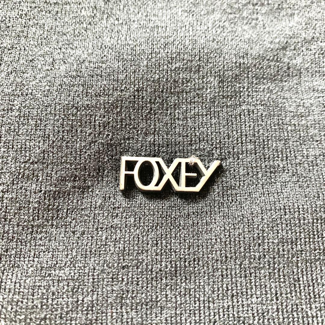 高級感✨FOXEY グレースウールニット タートルネック セーター 黒 40