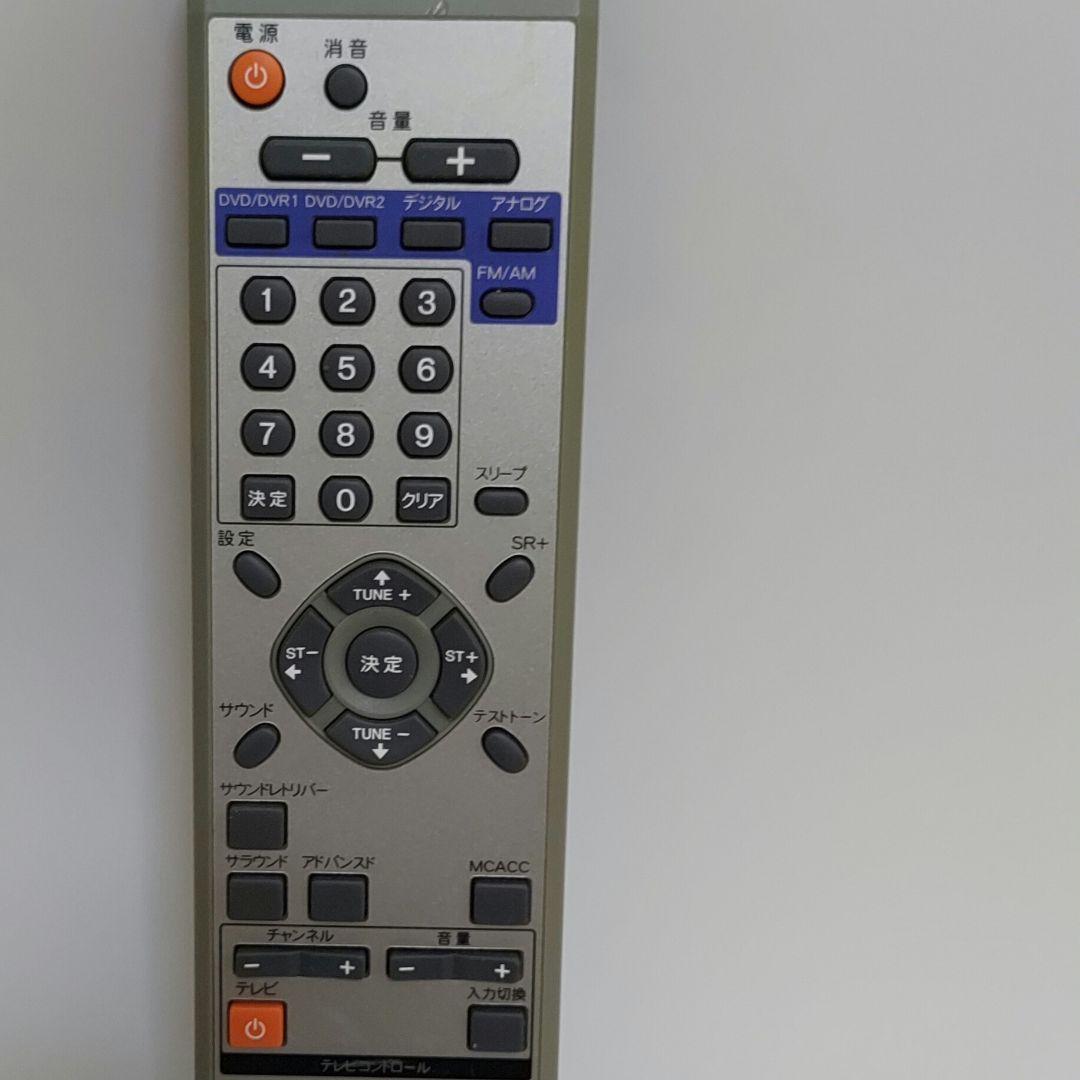 【動作品】PIONEER/パイオニア AXD7448 レシーバー リモコン