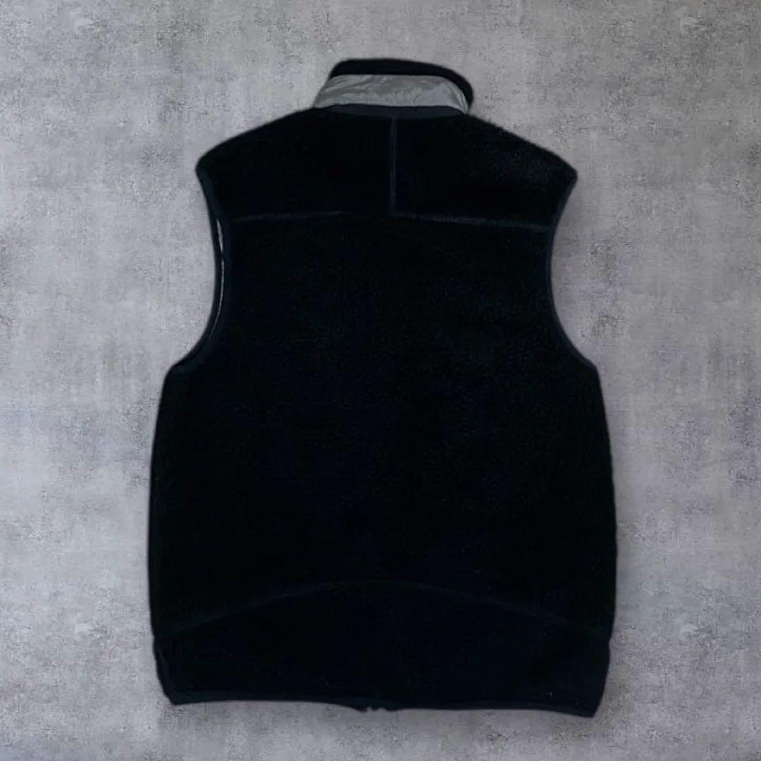 patagonia レトロX ベスト ブラック／グレー　XS