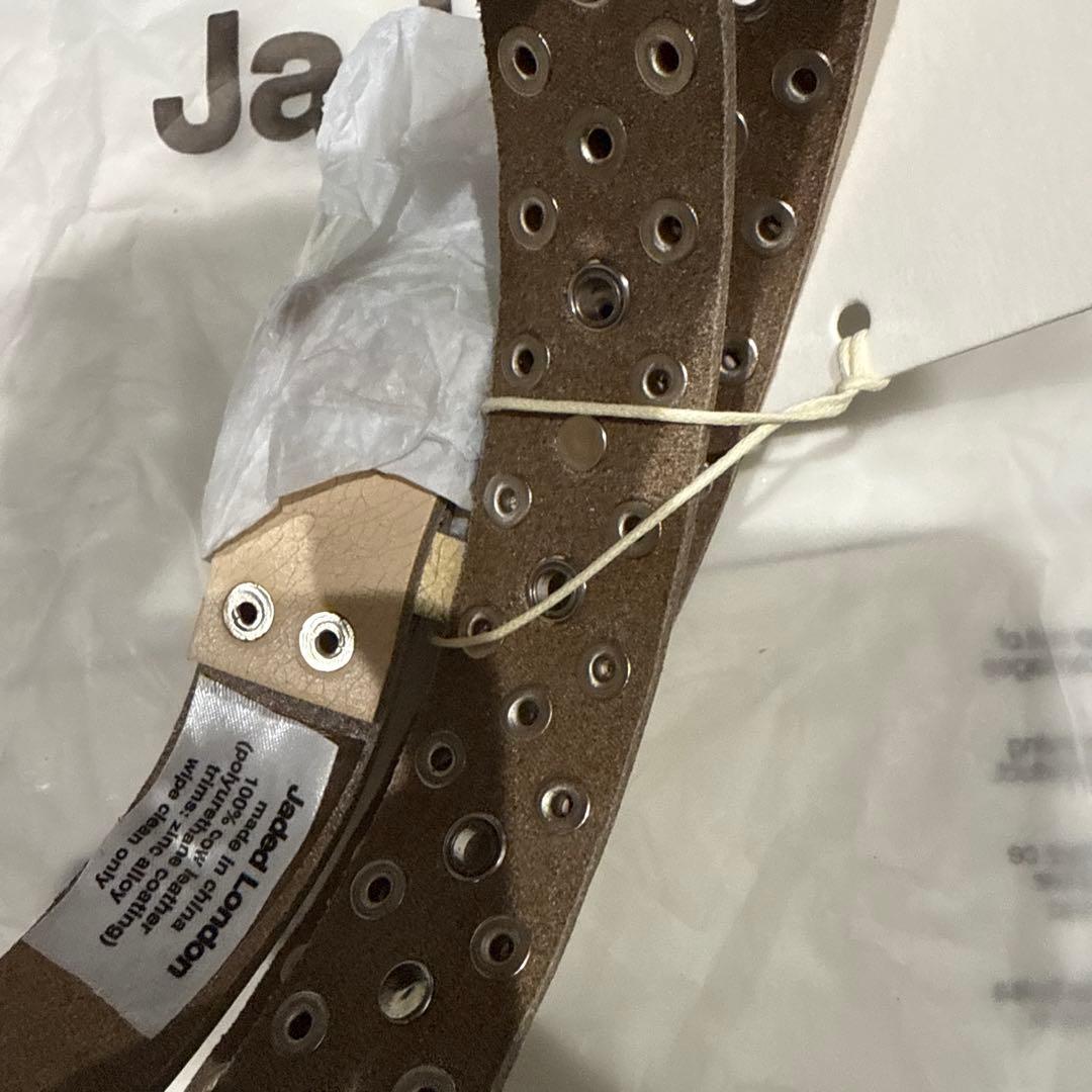 新品 JADED LONDON ホワイト ベルト JMA4113