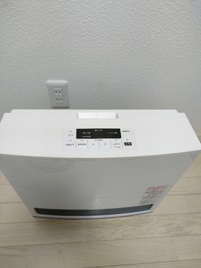 美品　ノーリツ　ガスファンヒーター　GFH-4006S 2022年製　都市ガス