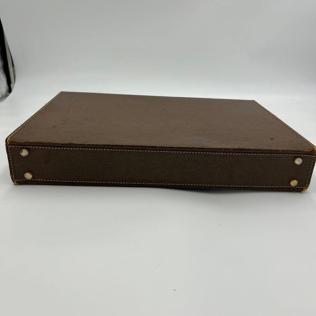 グッチ　レザー アタッシュケース オールドグッチ　ビジネスバッグ　ヴィンテージ