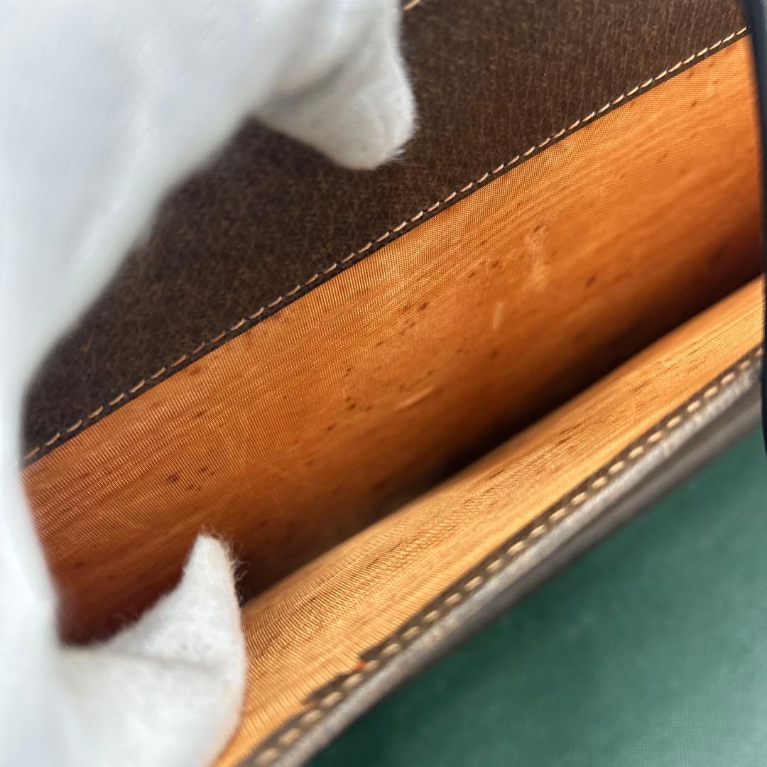 グッチ　レザー アタッシュケース オールドグッチ　ビジネスバッグ　ヴィンテージ