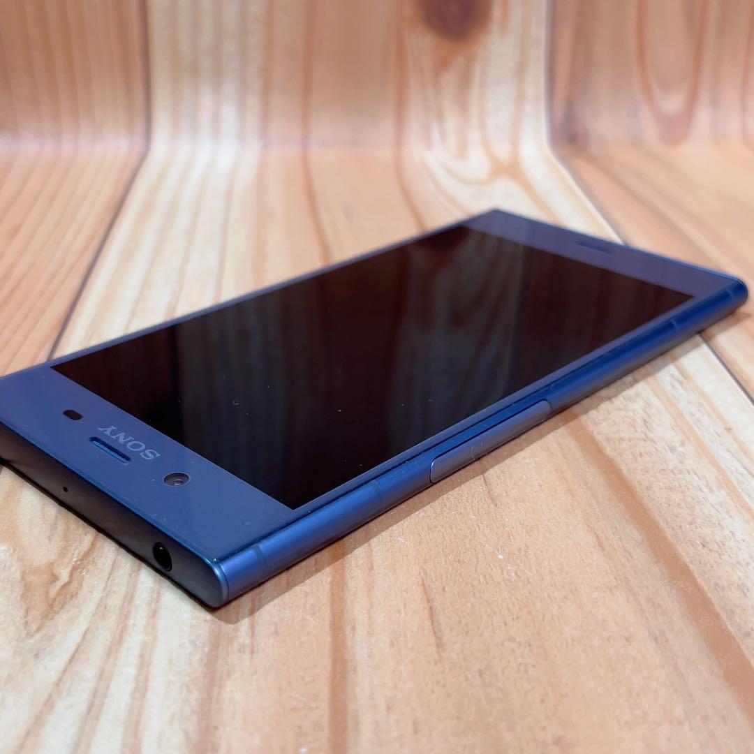 SIMフリー 本体 Xperia XZ1 64 GB 123F ブルー 電池良好