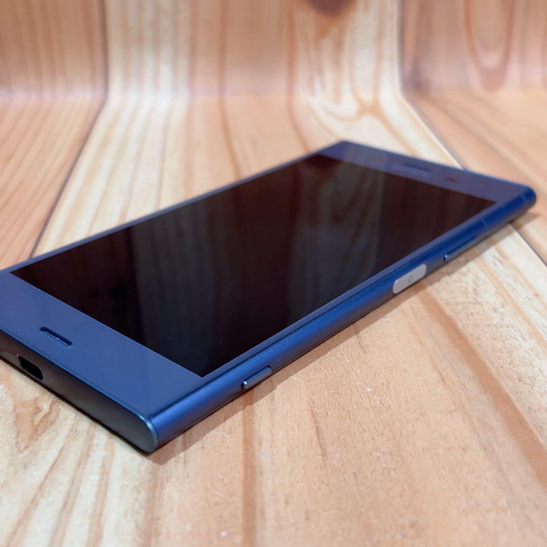 SIMフリー 本体 Xperia XZ1 64 GB 123F ブルー 電池良好