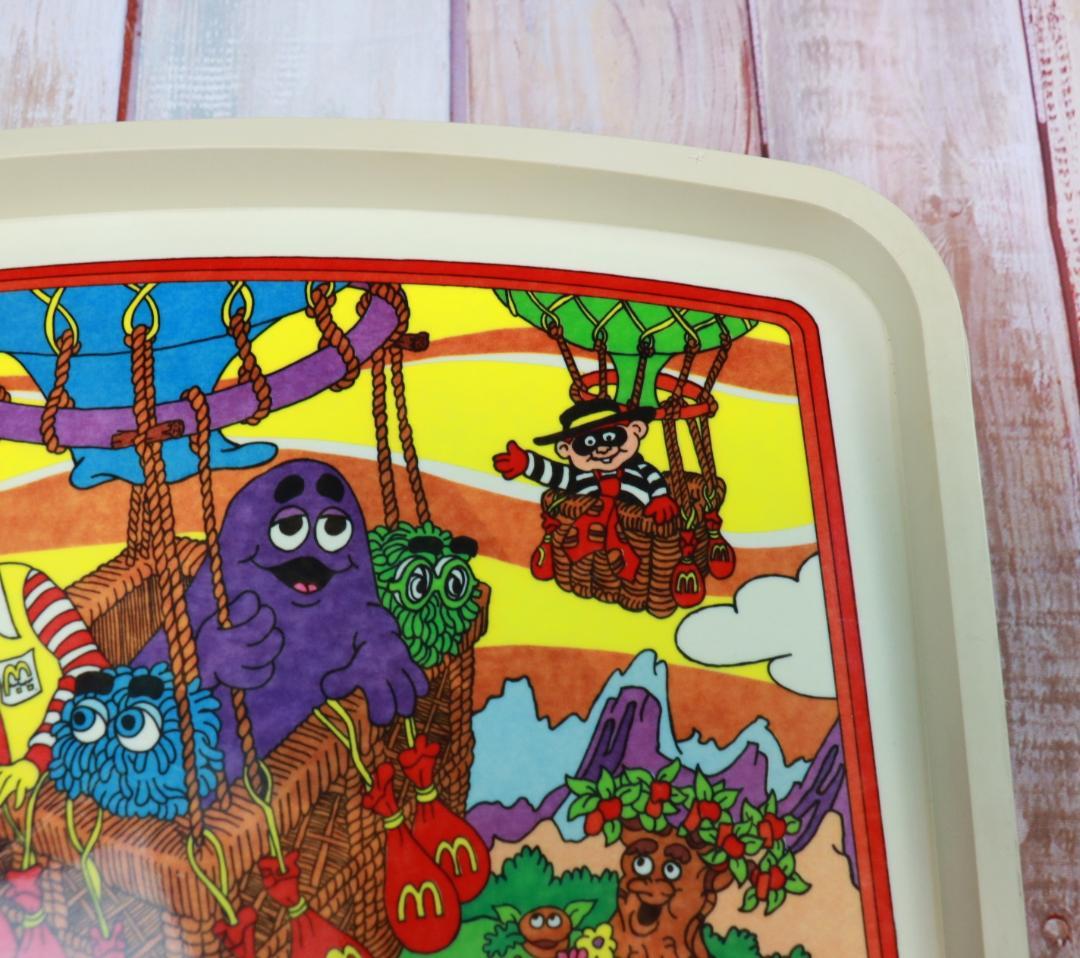【ヴィンテージ 】美品 1986年マクドナルドハイチェアトレイ　レア！