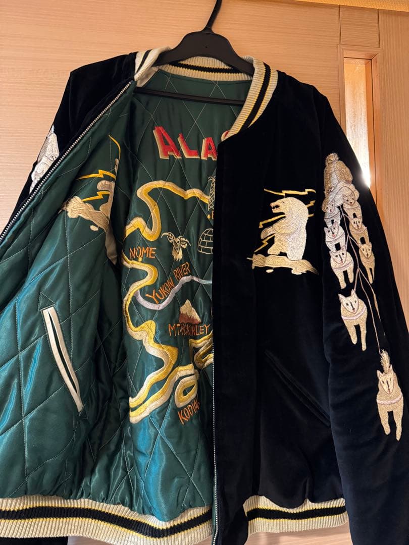 アラスカ スカジャン 別珍　XL