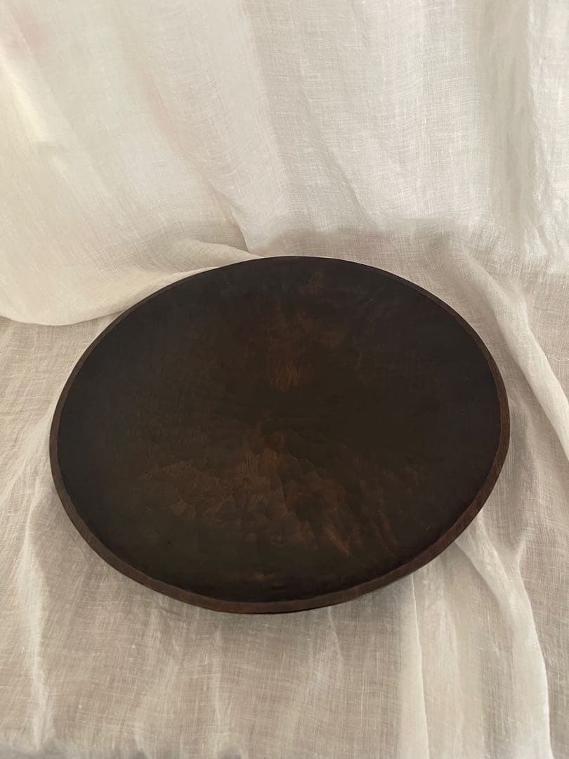 三谷龍二　黒漆ボウル　31cm