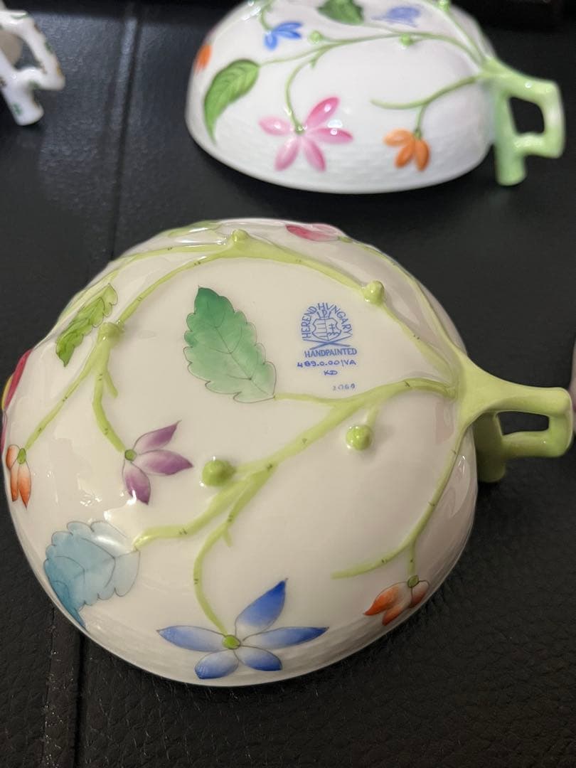 ヘレンド ピーチディッシュ 小皿5枚 新品