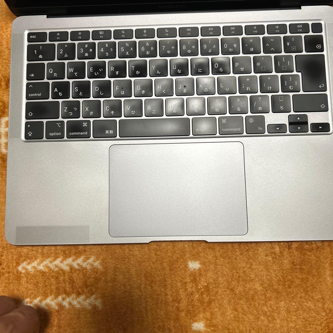 美品MacBook Air 2020 A2337 M1 メモリ16/500GB