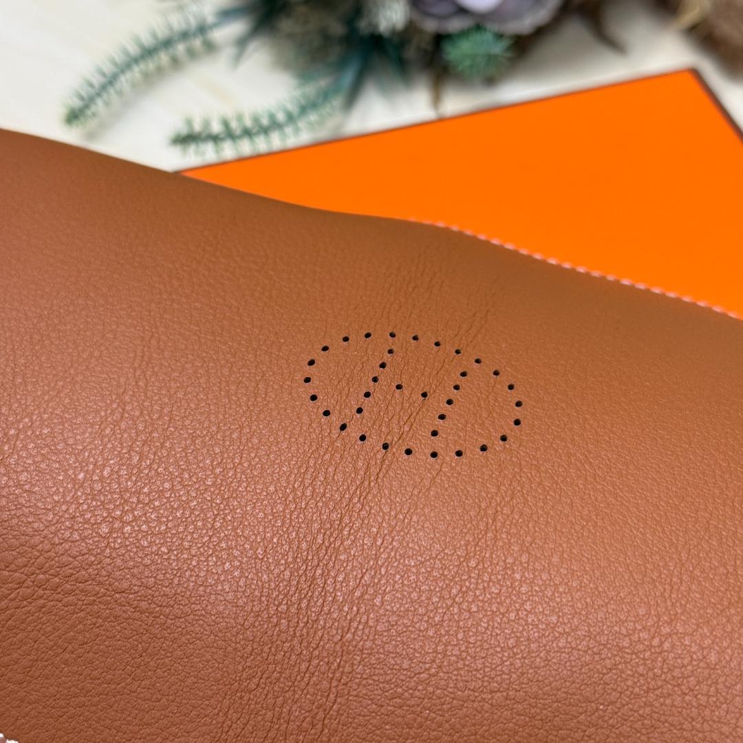 エルメス ミーズ エ ルランス デスク Z刻印 レザー ブラウン 小物入れ