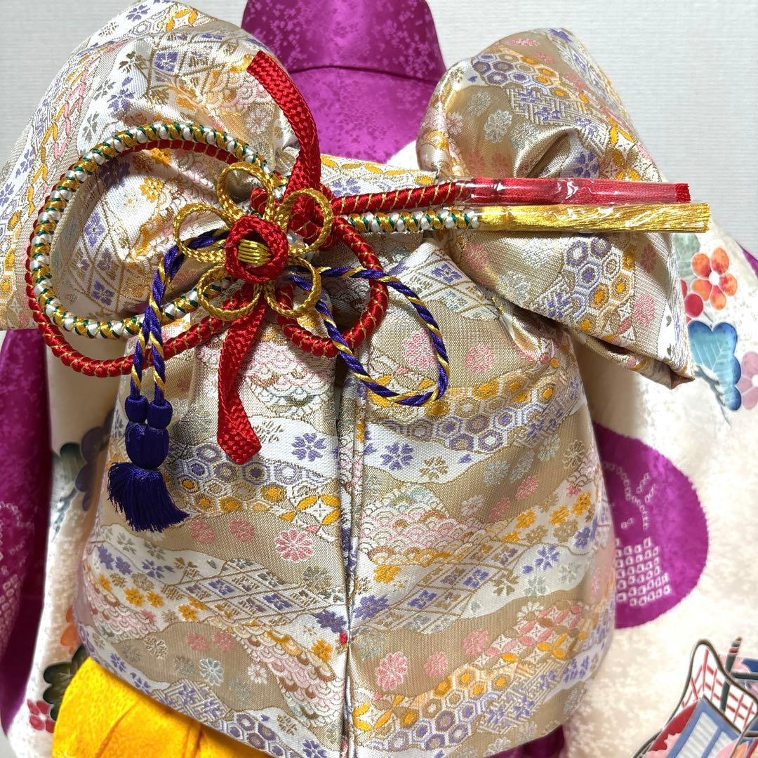 七五三　正絹　着物セット　７歳