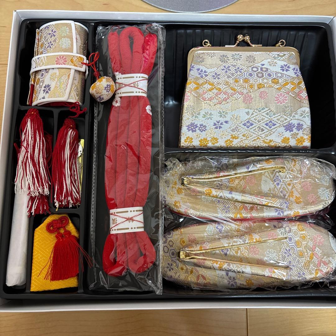 七五三　正絹　着物セット　７歳