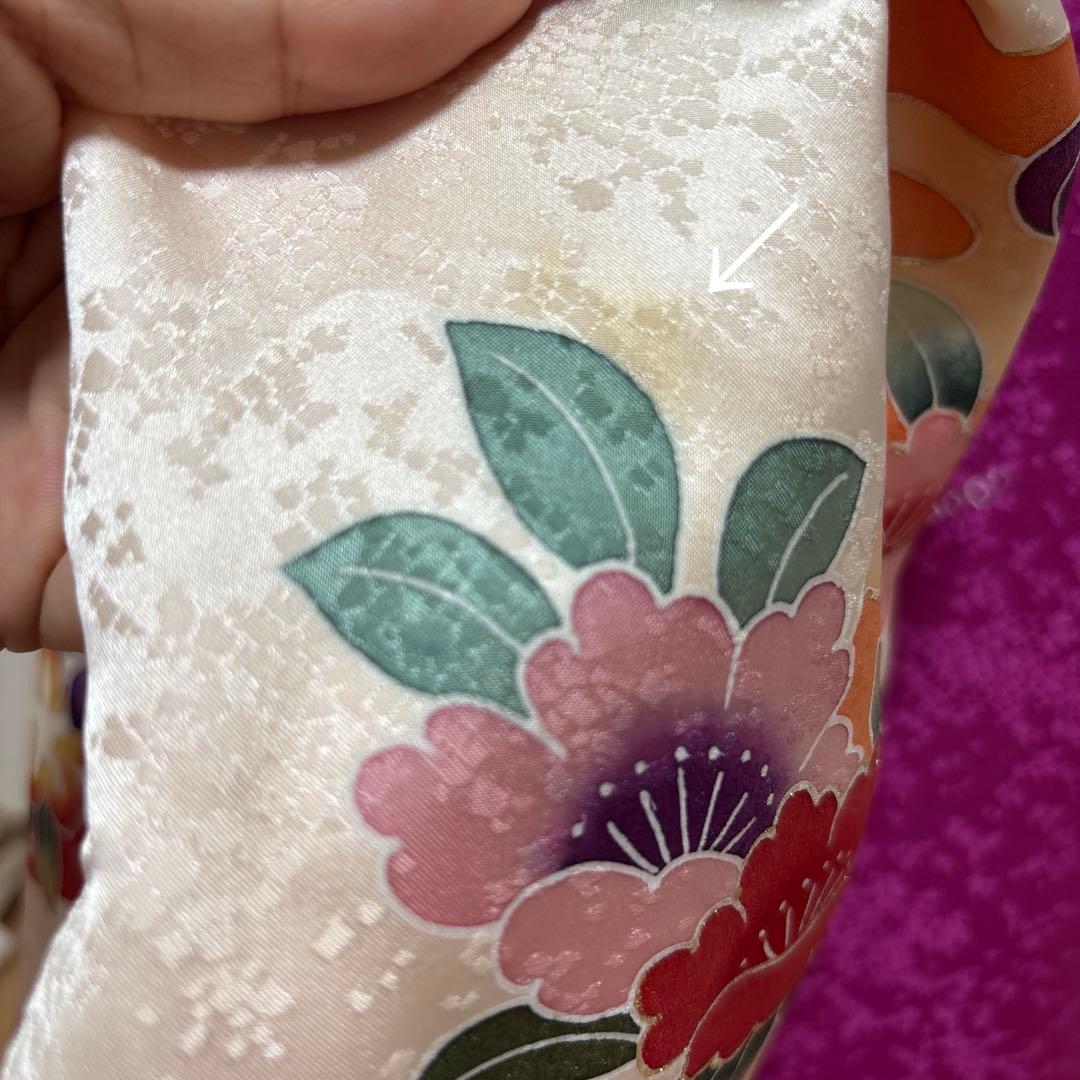 七五三　正絹　着物セット　７歳