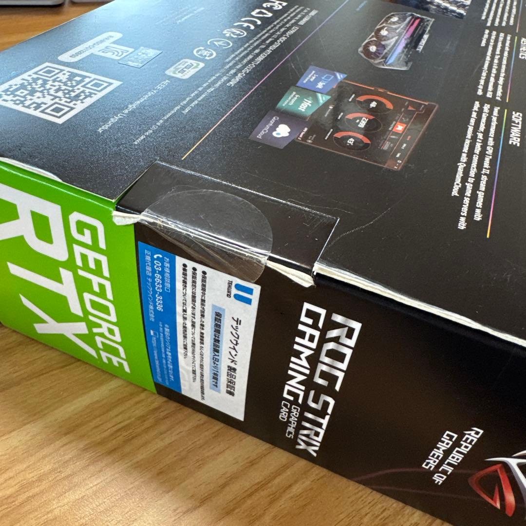 ASUS ROG STRIX GeForce RTX 3080 Ti未開封品