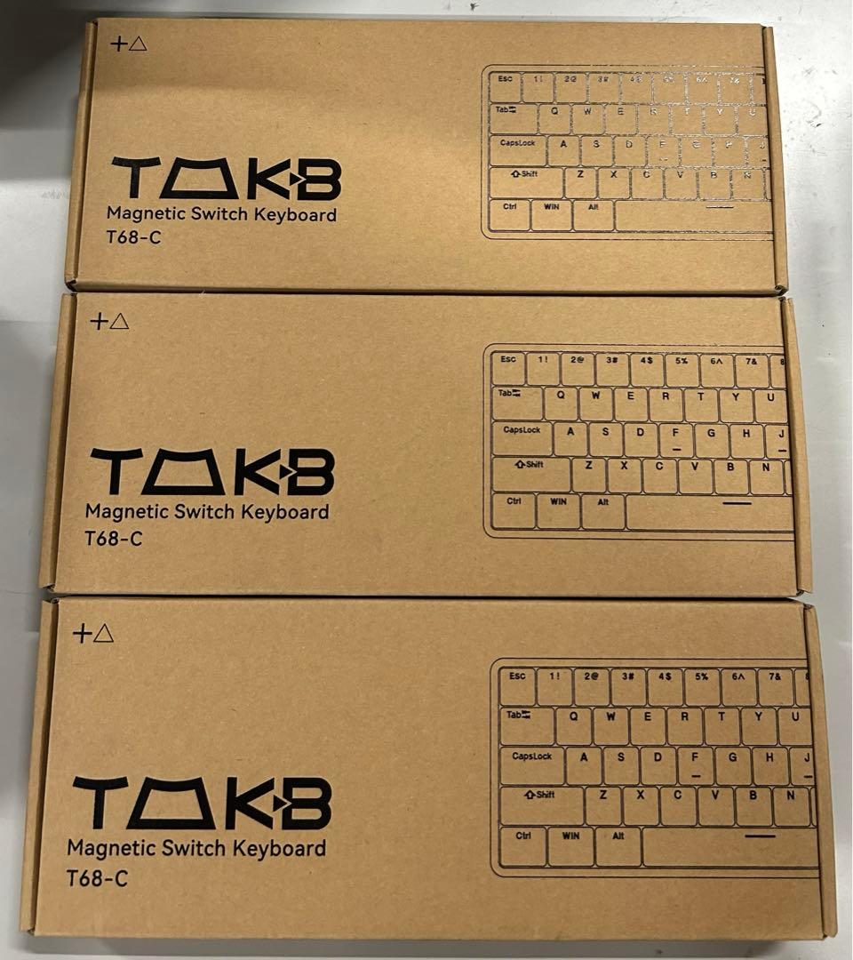 DIERYA x TMKB T68 ラピッドトリガー メカニカル　キーボード