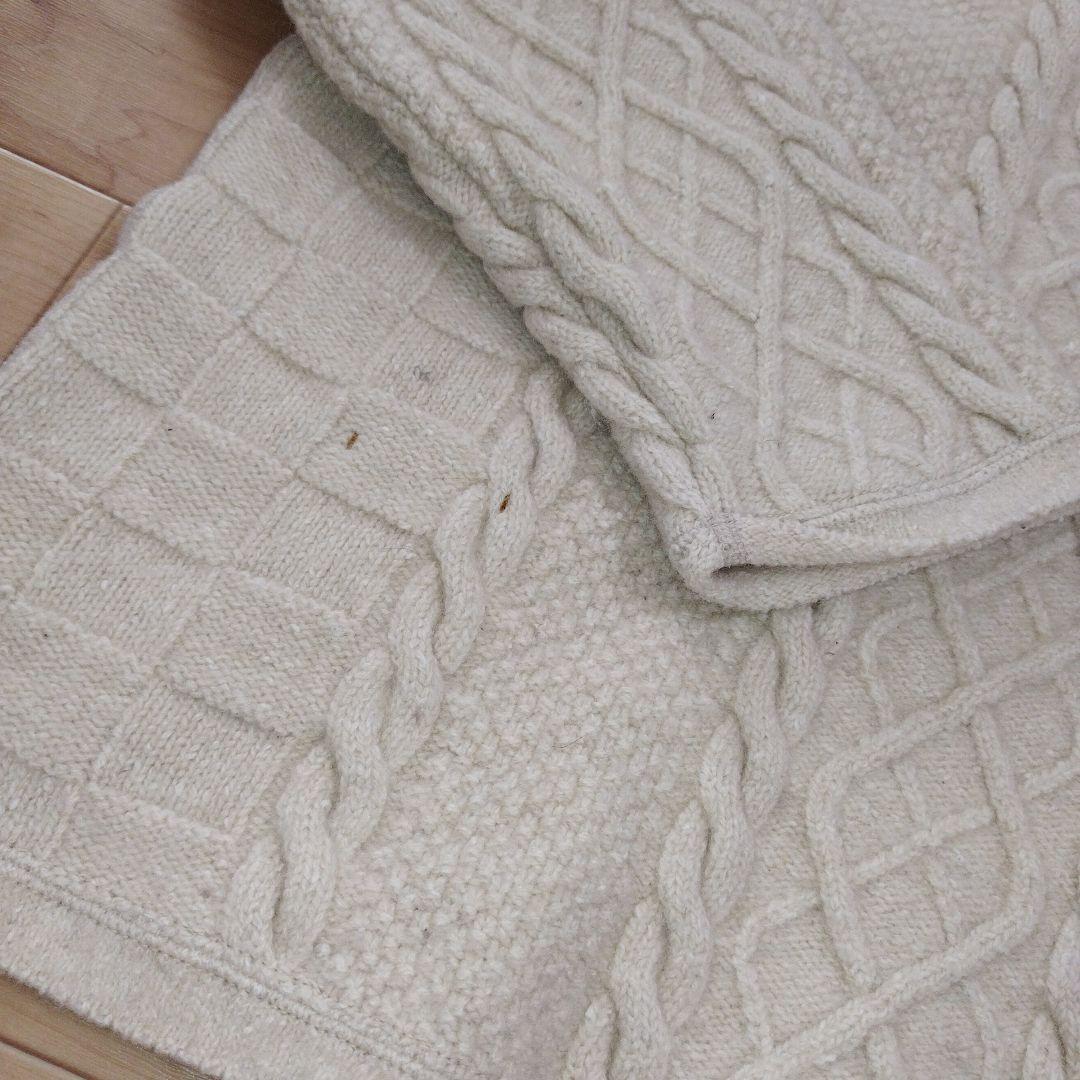 【37】45R コットンシェットランドの908 セーター　ナチュラル