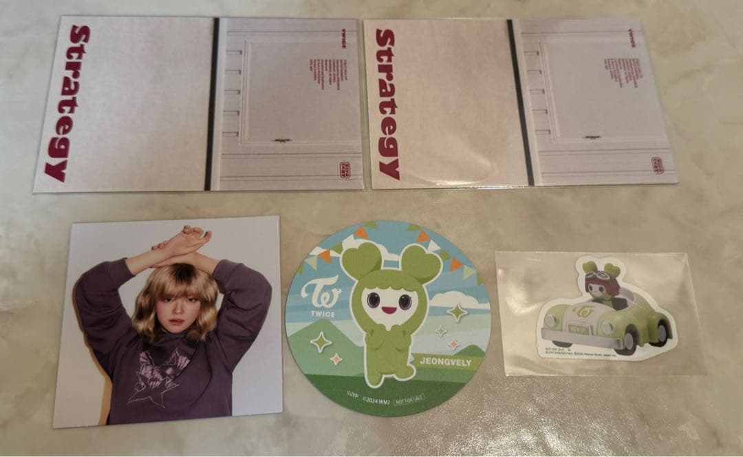 TWICE strategy 直筆サイン入りポストカード　ジョンヨン　まとめ