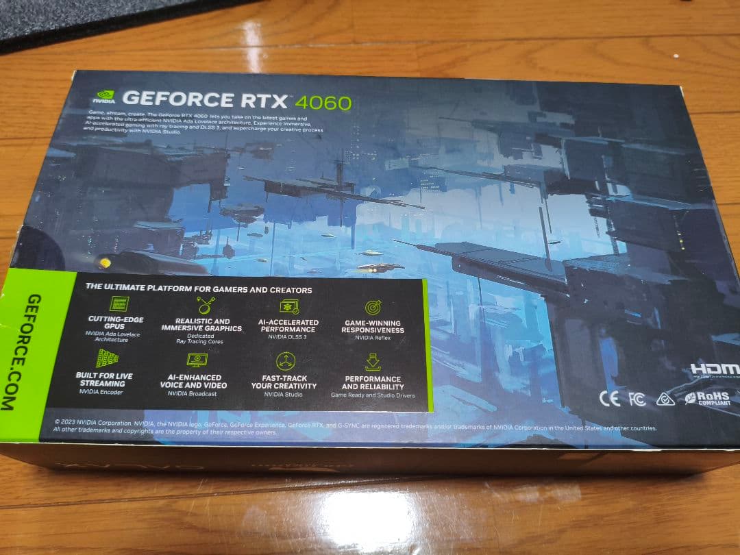 玄人志向 GEFORCE RTX 4060 8GB GDDR6