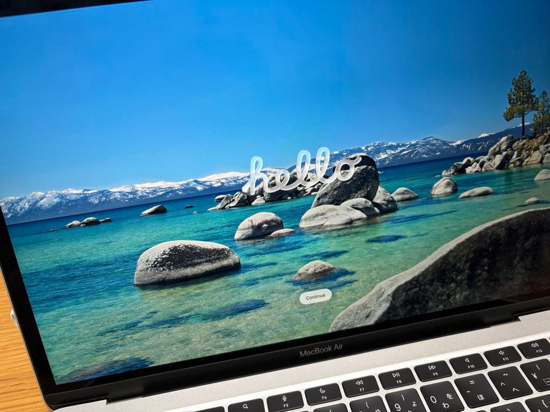 【断捨離中】ねこのこApple MacBook Air 13インチ