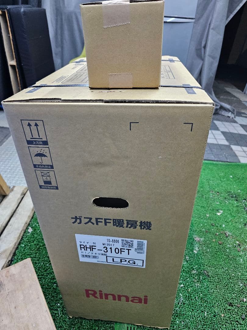 未開封 リンナイ ガスファンヒーター RHF-310FT LPG