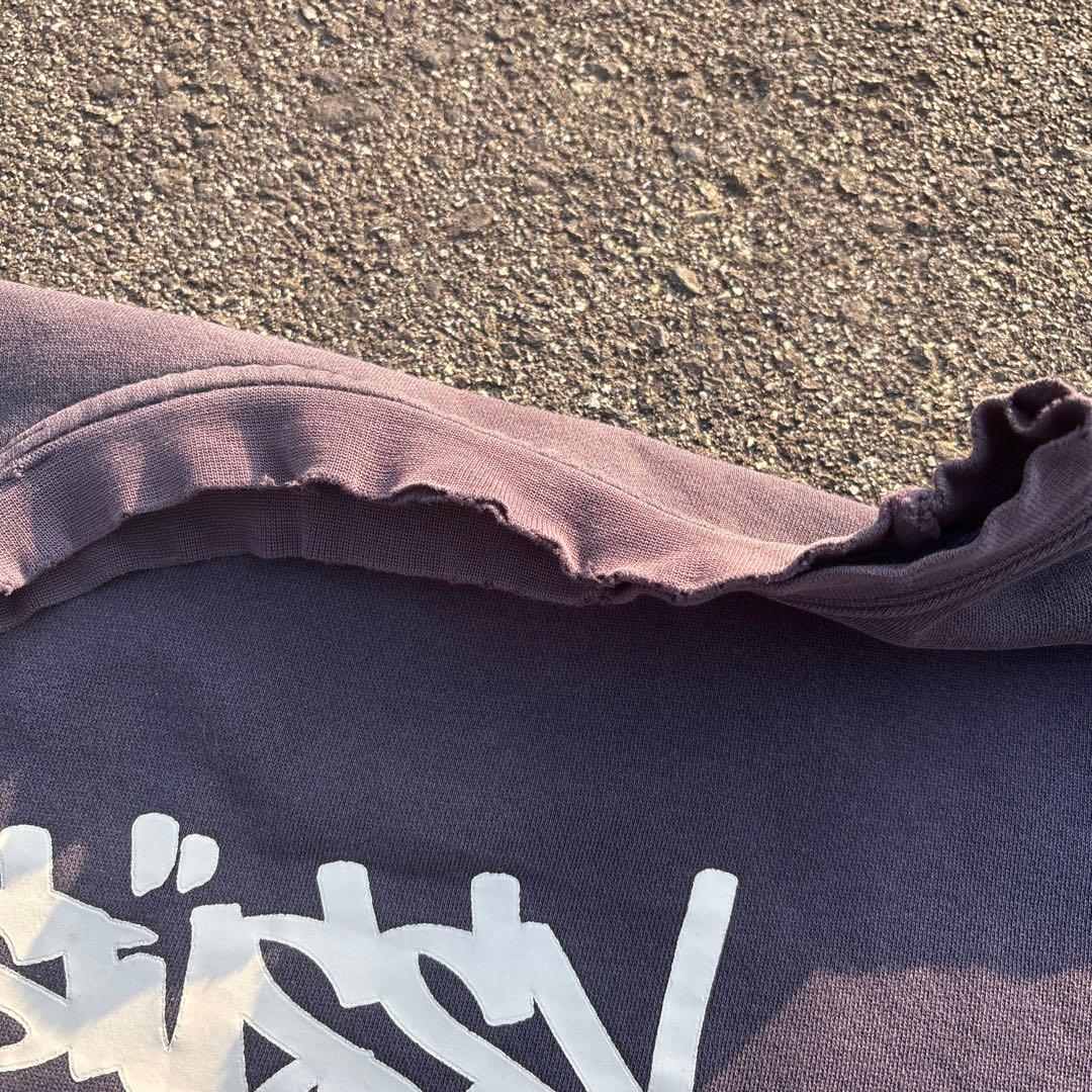 old stussy 90s ビンテージ　スウェット　フェード　　ボロ　シンプル