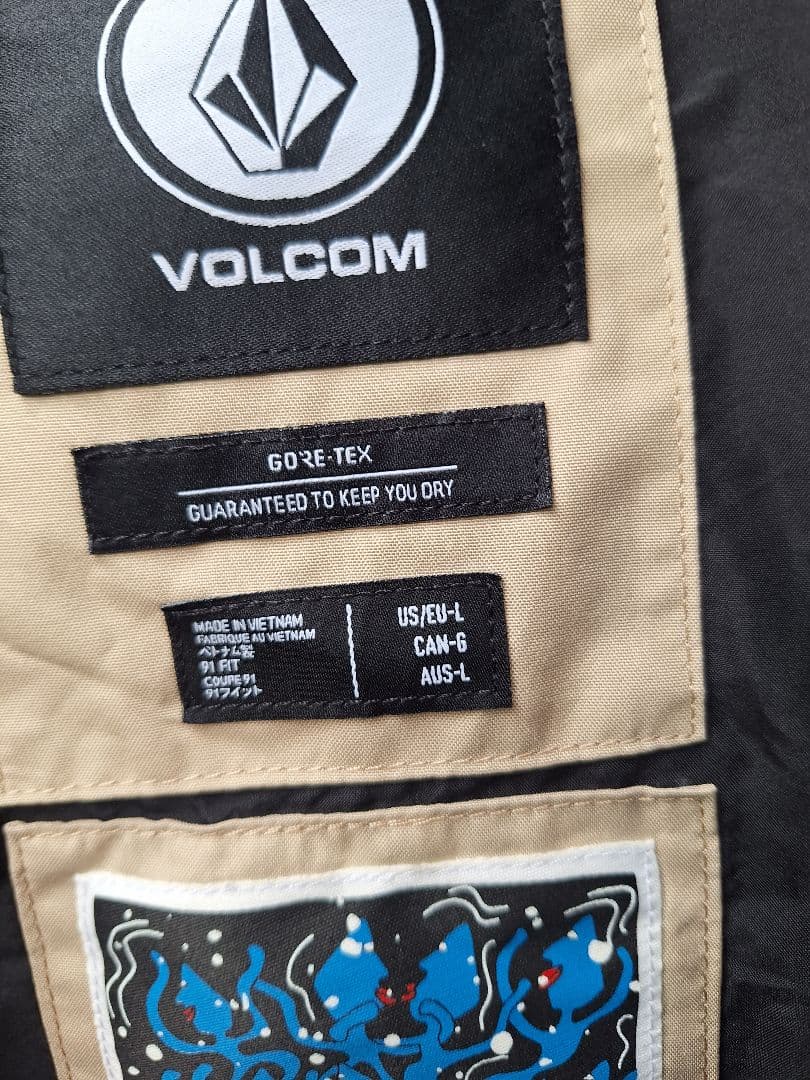 VOLCOM GORE-TEX スノーボードジャケット L