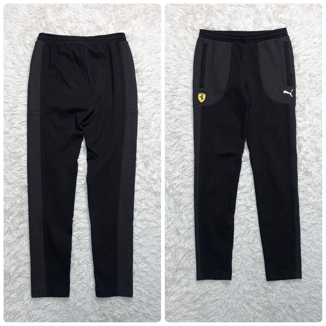 プーマ フェラーリ セットアップ トラックジャケット ジャージ ロゴ ブラック