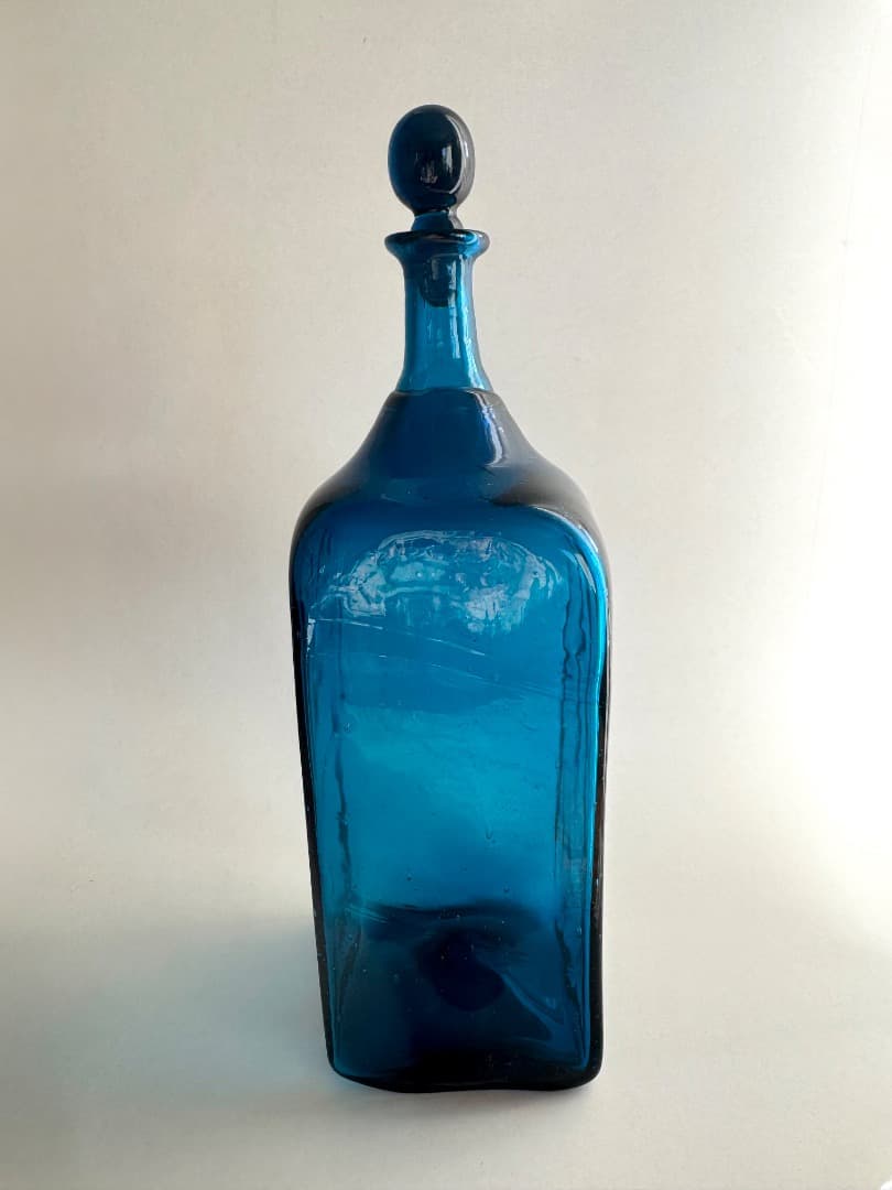 小谷眞三　倉敷ガラス　角長瓶