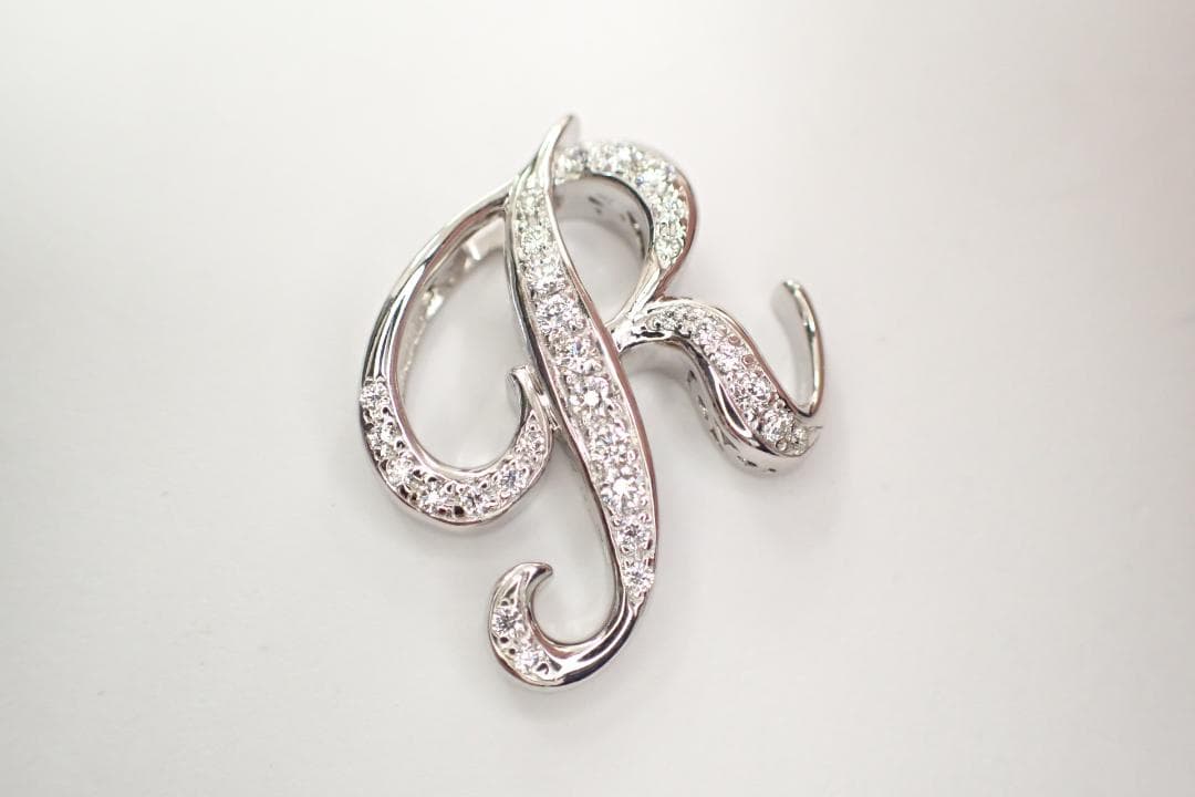 20/美品 ノンブル アルファ R ゆきざき K18 ダイヤ ペンダントトップ