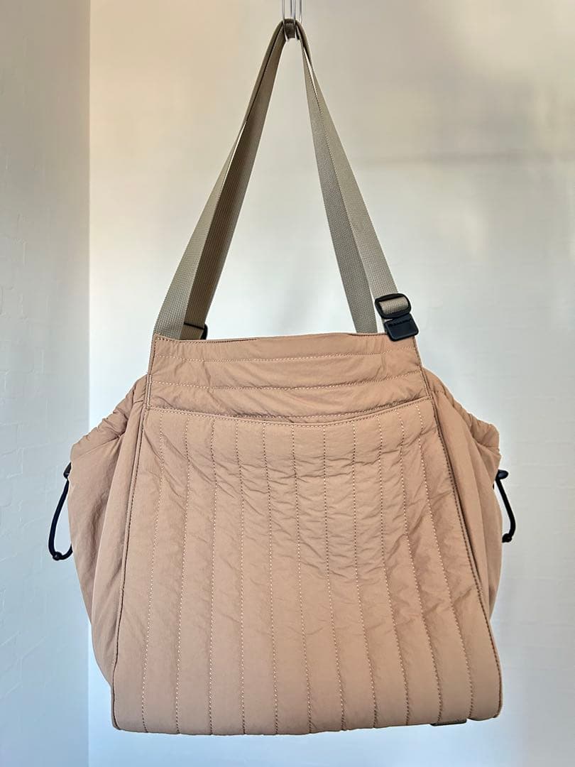 【美品】SOLPRESA マザーズバック M グレイッシュベージュ　※最終値下げ