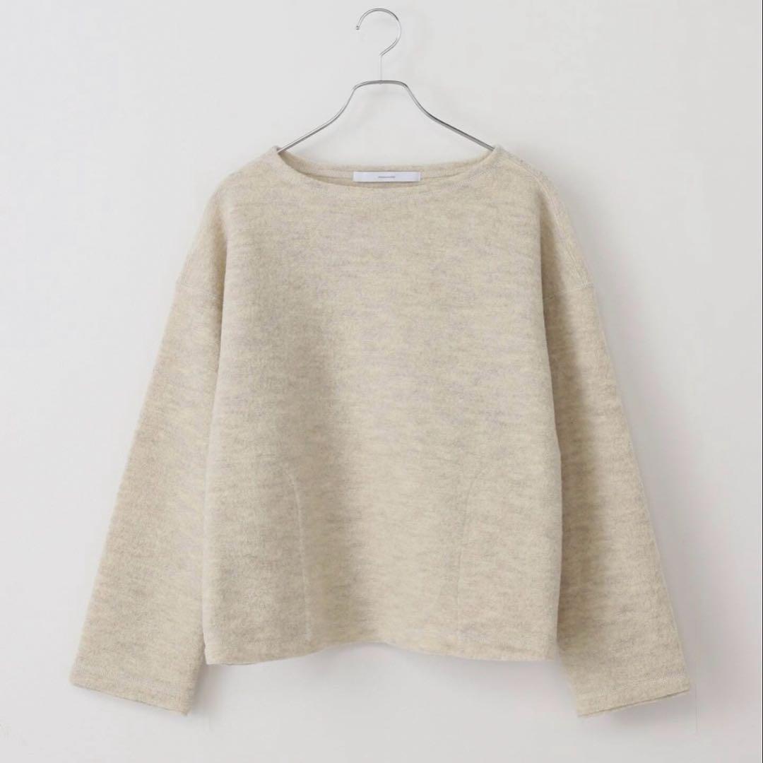 完売　frameworkフレームワーク ナチュラル　WOOLブークレジャージー