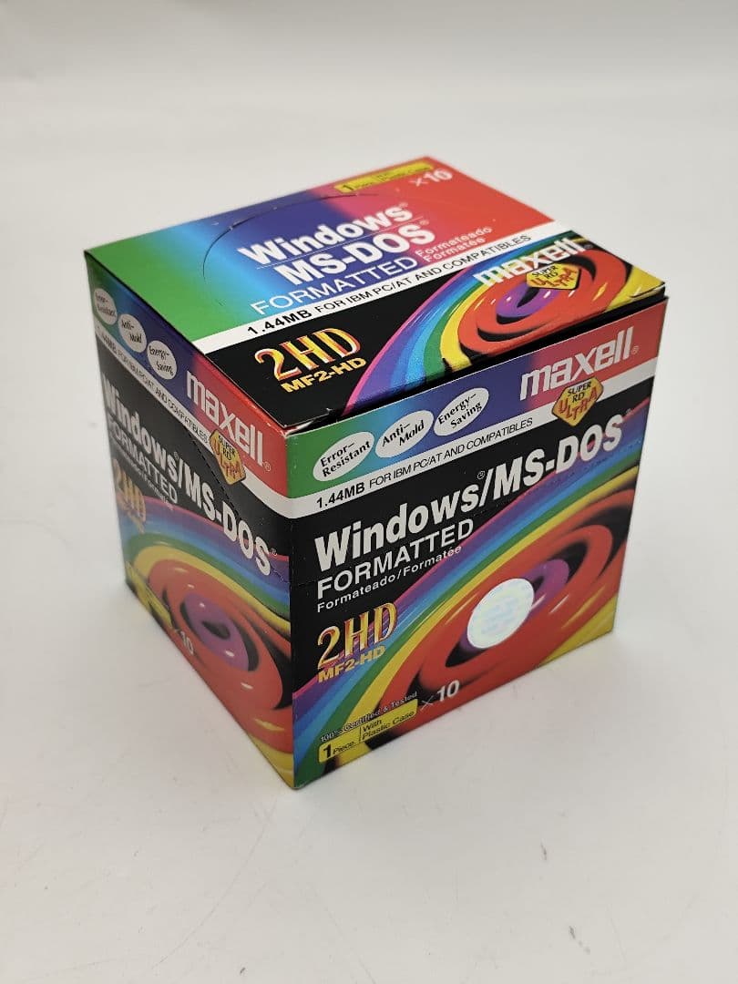 maxell MF2-HD フロッピーディスク 10枚×20箱セット①