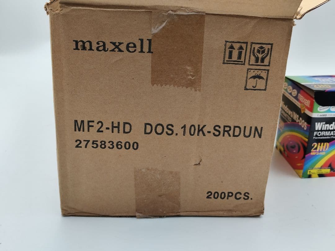maxell MF2-HD フロッピーディスク 10枚×20箱セット①