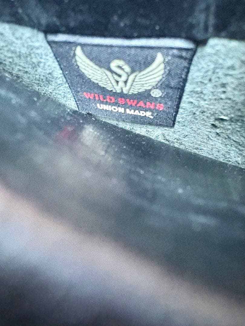 【希少品】ワイルドスワンズ　タング　サドルプルアップ　黒　初期ロゴ