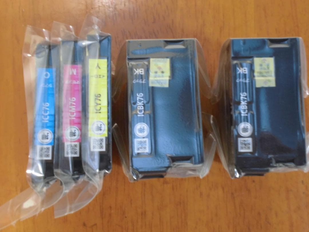 EPSON 純正インクカートリッジ 大容量 ７６