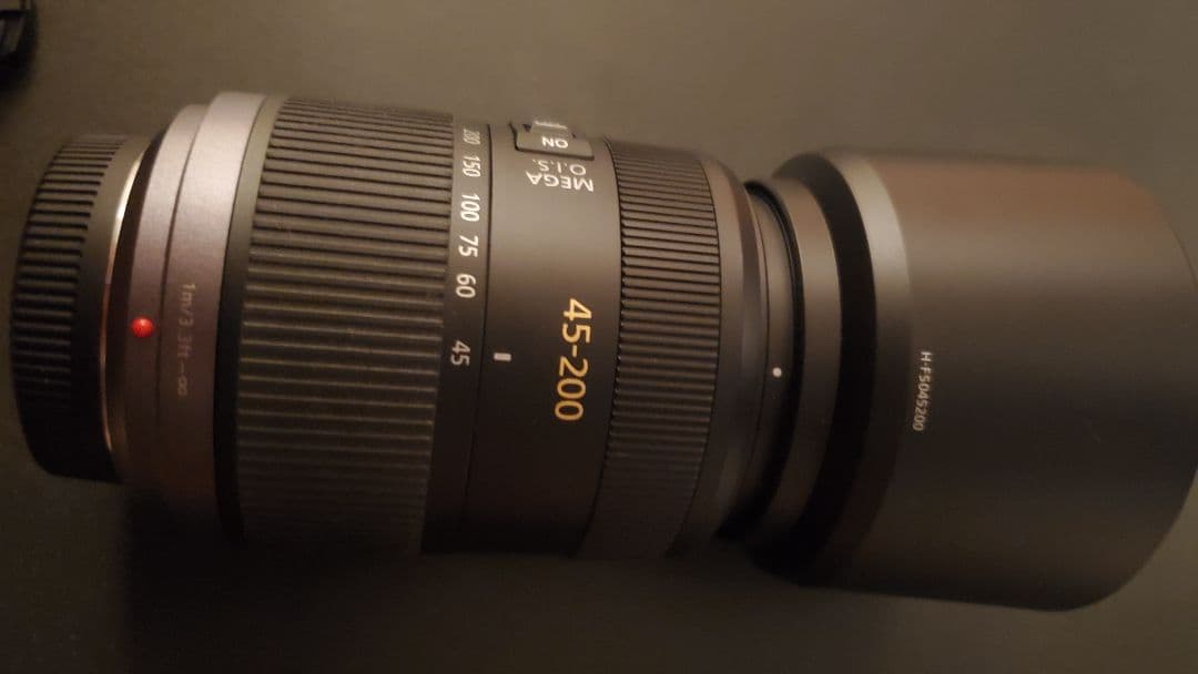 パナソニック　望遠レンズ　45-200mm